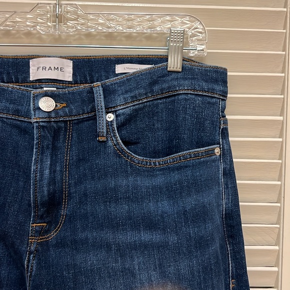 Frame L’Homme Slim Mens Jeans in Placid, Size 34 - Refurbished - Picture 5 of 14
